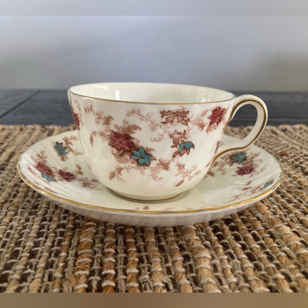 Minton 6 Piece Place Setting- Ancestral S-376 - Picture 3 of 14
